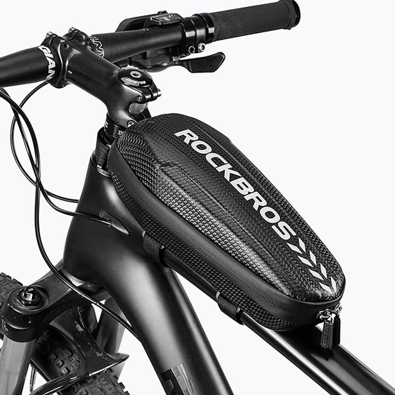 Rahmentasche fürs Fahrrad Rockbros B60 Bike Tube Bag M black 2