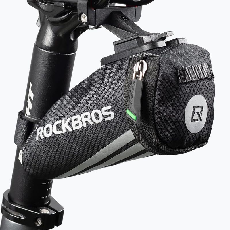 Satteltasche fürs Fahrrad Rockbros C28BK Bike Saddle Bag black 2