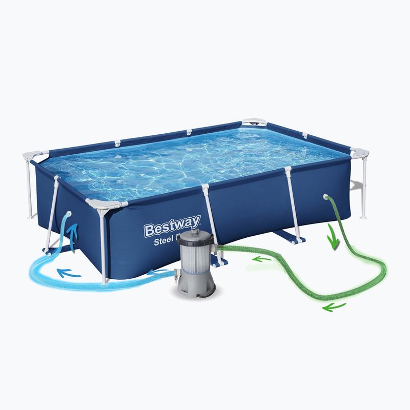Bestway Steel Pro Pool 259 cm blau 4