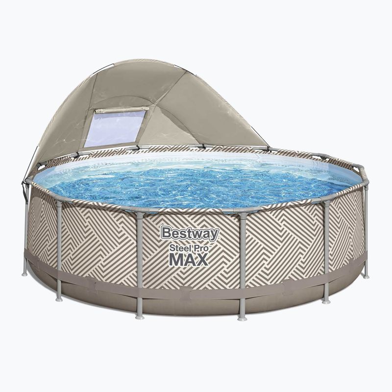 Bestway Steel Pro Max Pool Set 396 x 107 cm beige 2