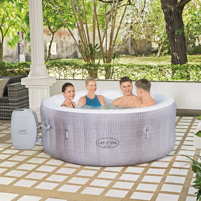 Bestway Lay-Z-Spa Cancun aufblasbarer Pool mit Hydromassage 60003 3