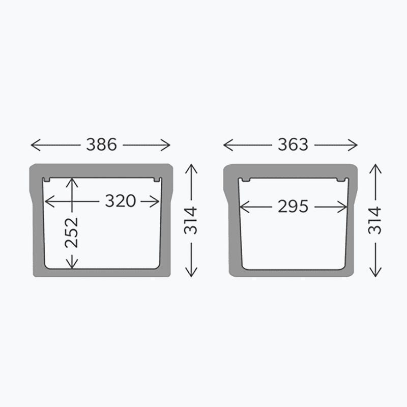 Dometic Reisekühlschrank WCI 22 l dunkelblau 9600049494 6