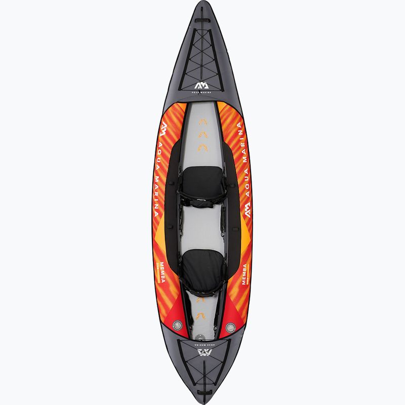 Aqua Marina Touring Kayak orange Memba-390 2-Personen aufblasbares 12'10  Kajak 2