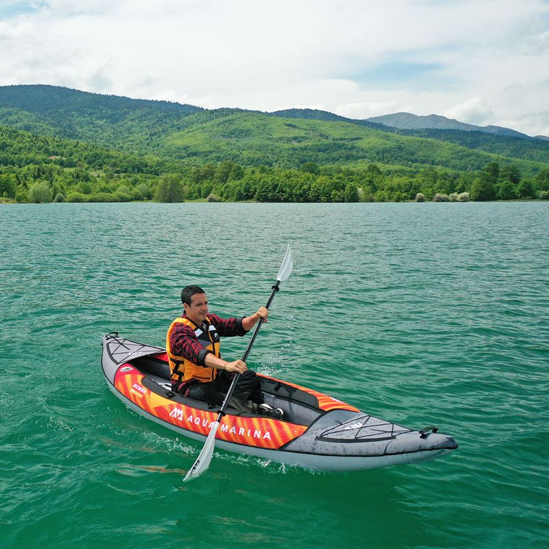 Aqua Marina Touring Kajak orange Memba-330 1-Personen aufblasbares Kajak 13