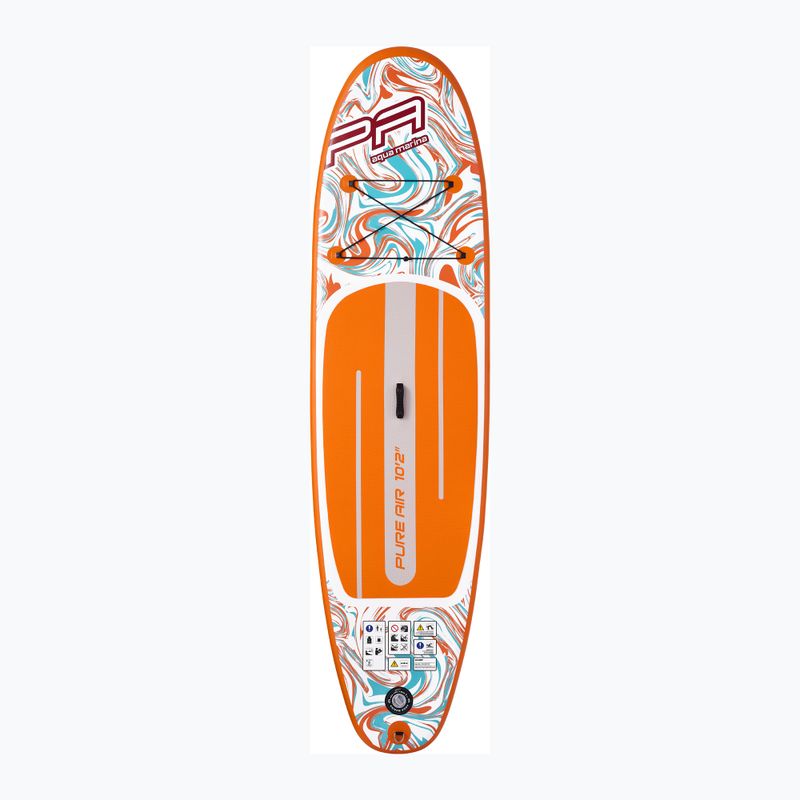 Aqua Marina Pure Air All-Round iSUP Coast 10'2" orange SUP Brett 2