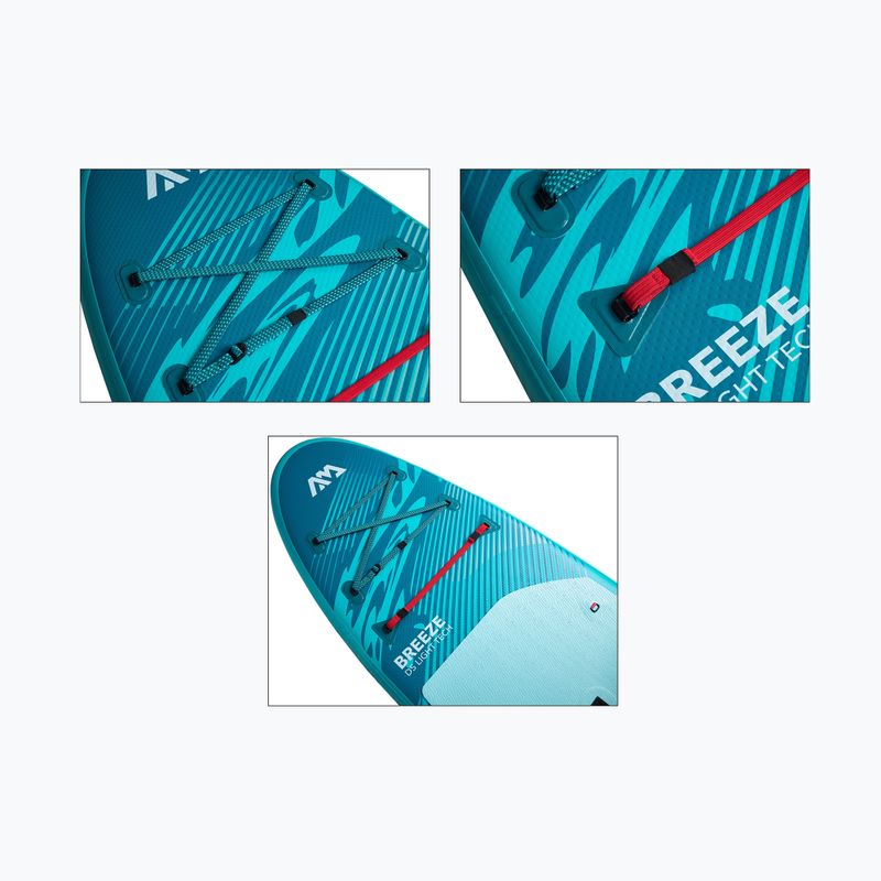 SUP-Board Aqua Marina Breeze All-around iSUP 9ʼ10" silver tree 7