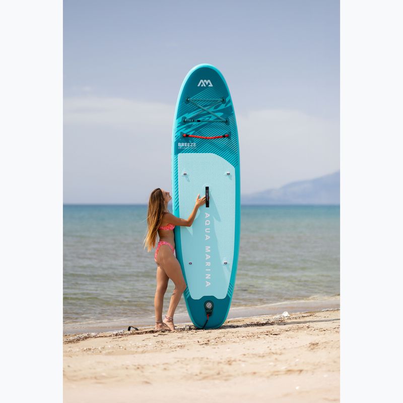 SUP-Board Aqua Marina Breeze All-around iSUP 9ʼ10" silver tree 19