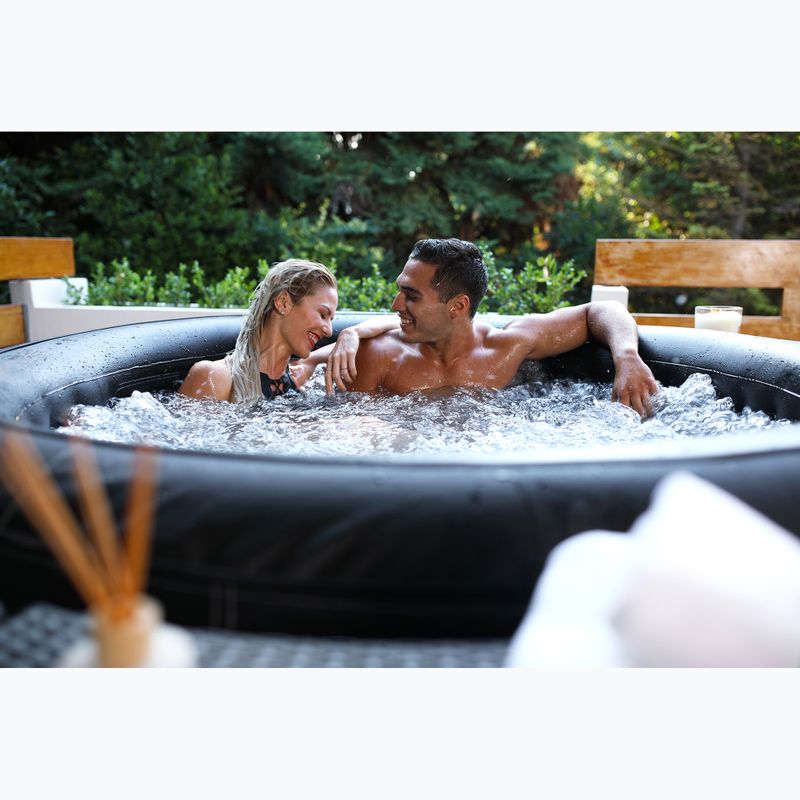 Pool mit Hydromassage 4-Personen MSpa Premium Camaro schwarz 18
