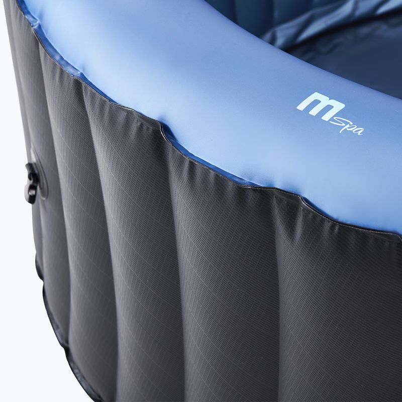 Pool mit Hydromassage 6-Personen MSpa Comfort Bergen grau anthrazit 4