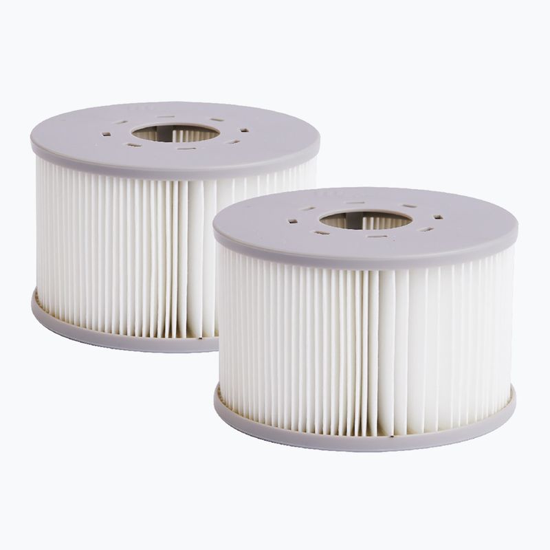 Pool mit Hydromassage 6-Personen MSpa Comfort Bergen grau anthrazit 9