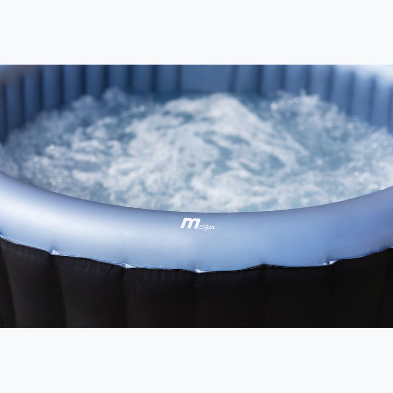 Pool mit Hydromassage 6-Personen MSpa Comfort Bergen grau anthrazit 20