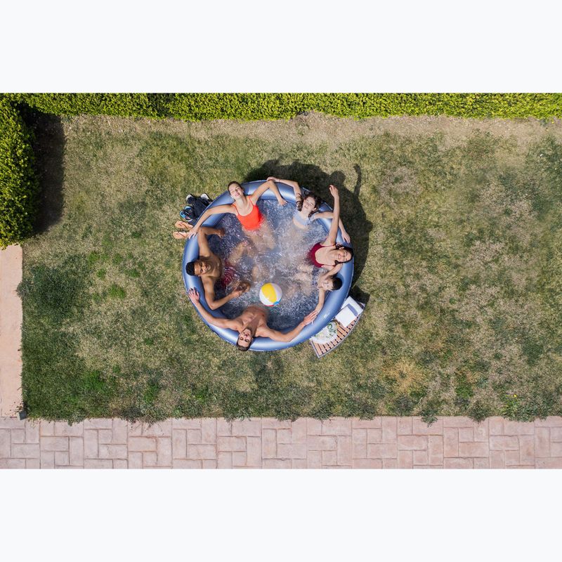 Pool mit Hydromassage 8-Personen MSpa Comfort Bergen grau anthrazit 18