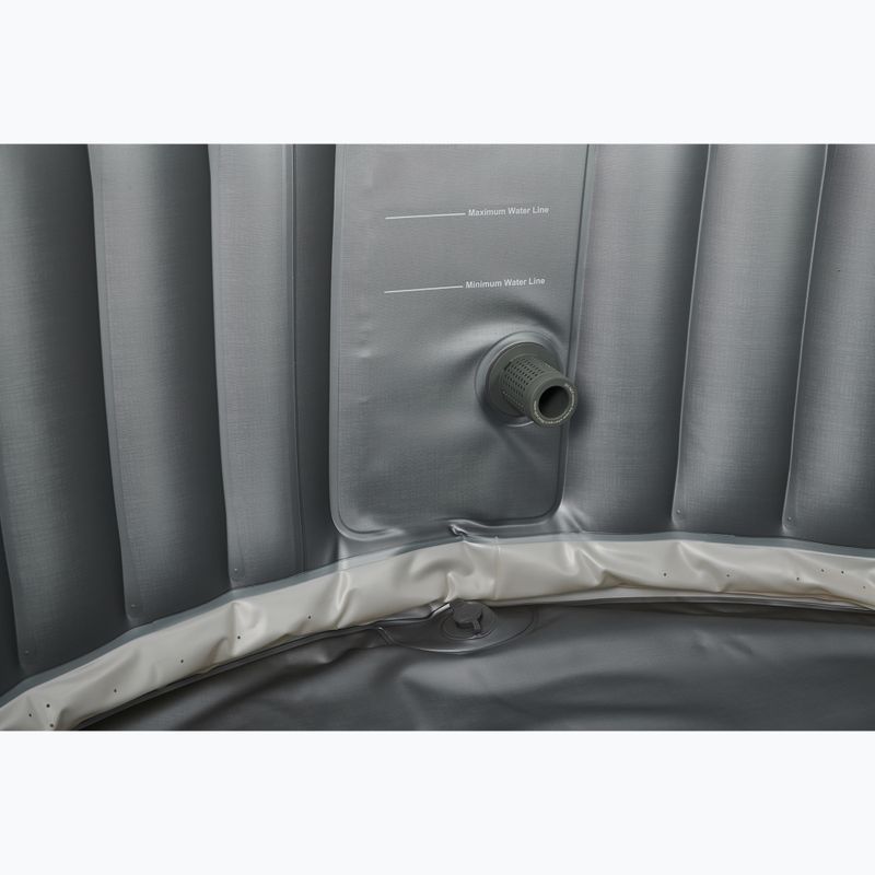 Pool mit Hydromassage 6-Personen MSpa Comfort Starry grau anthrazit 9