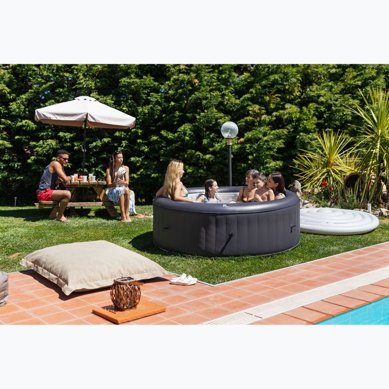 Pool mit Hydromassage 6-Personen MSpa Urban Rimba graphit 18