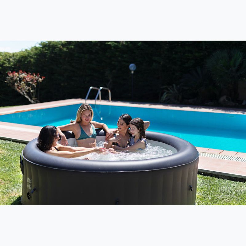 Pool mit Hydromassage 6-Personen MSpa Urban Rimba graphit 20