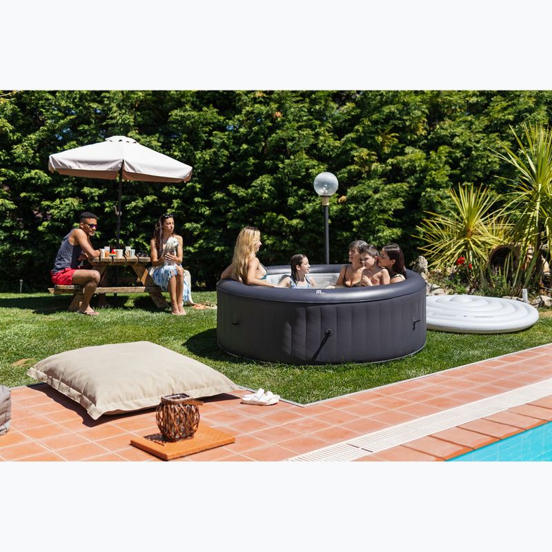 Pool mit Hydromassage 8-Personen MSpa Urban Rimba Max graphit 18