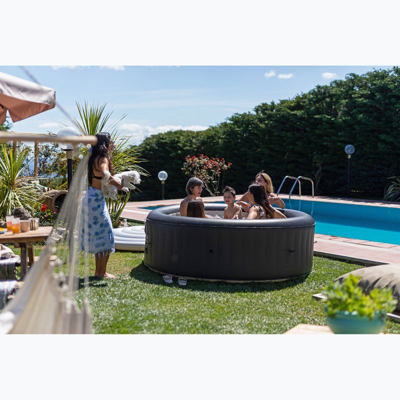 Pool mit Hydromassage 8-Personen MSpa Urban Rimba Max graphit 20