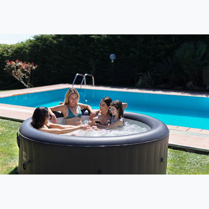 Pool mit Hydromassage 8-Personen MSpa Urban Rimba Max graphit 21
