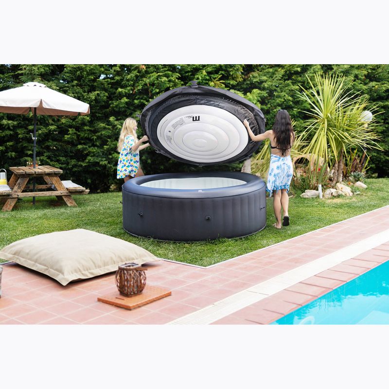 Pool mit Hydromassage 8-Personen MSpa Urban Rimba Max graphit 24