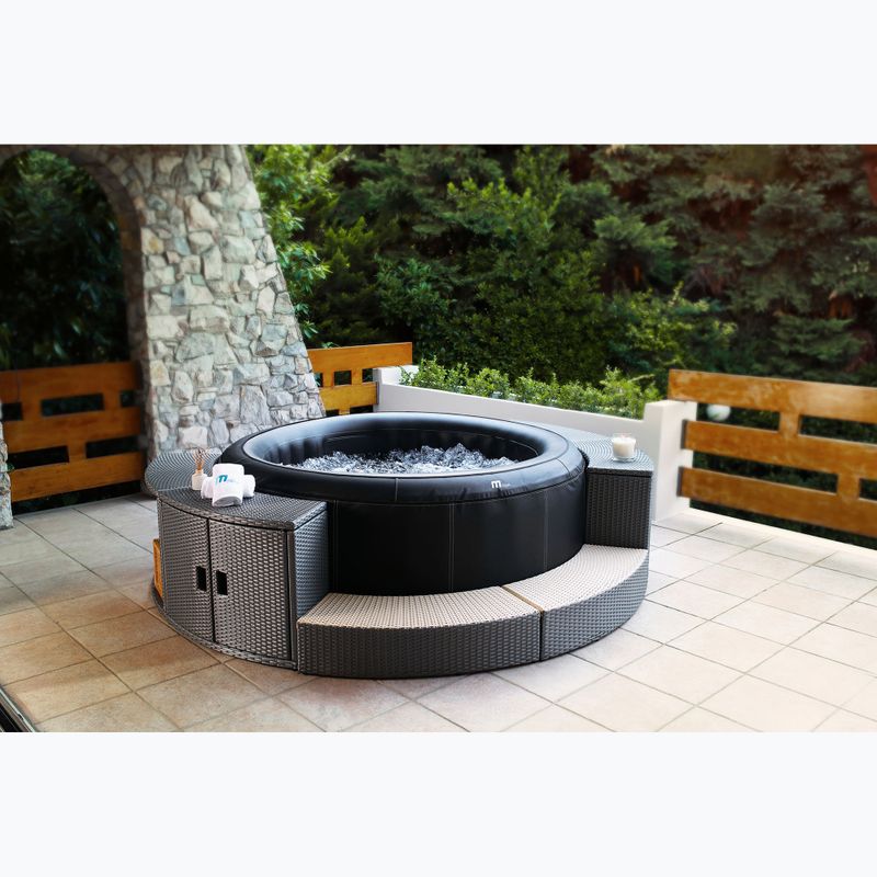 Pool mit Hydromassage 6-Personen MSpa Premium Super Camaro schwarz 19