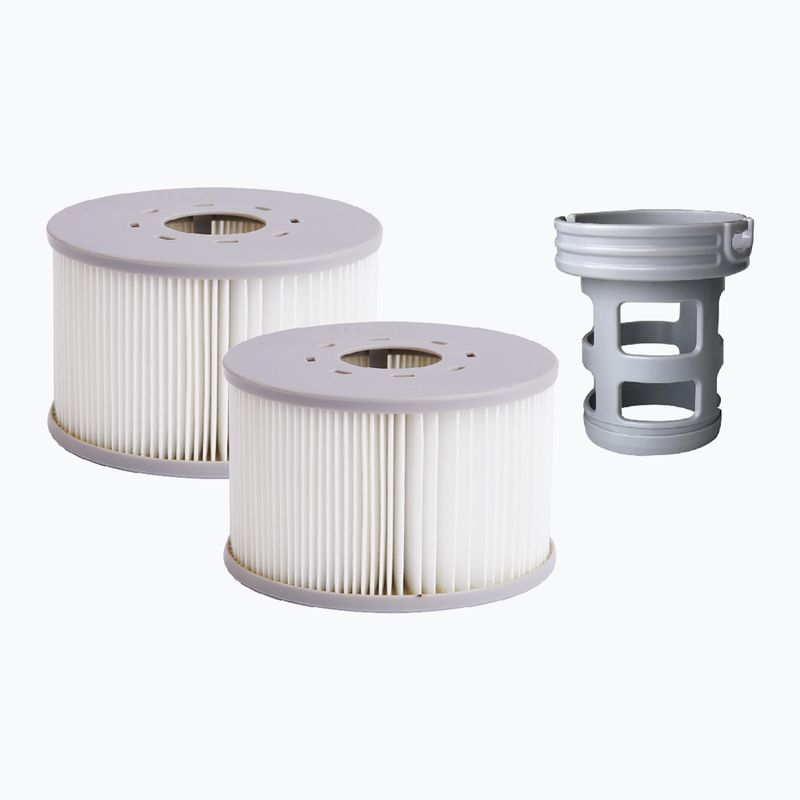 Pool mit Hydromassage 8-Personen MSpa Urban Bristol Max mocha 13