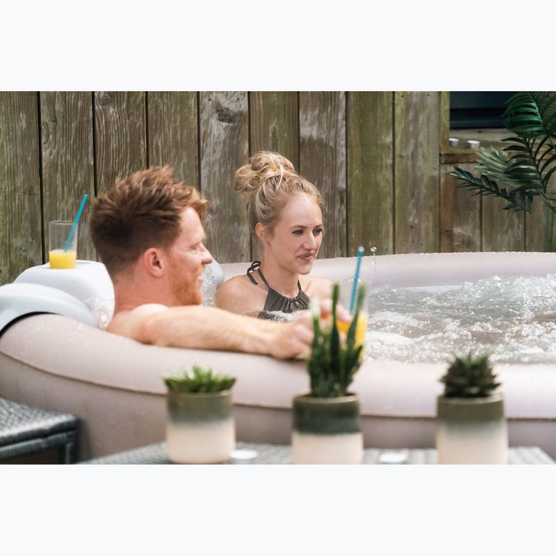 Pool mit Hydromassage 8-Personen MSpa Urban Bristol Max mocha 20