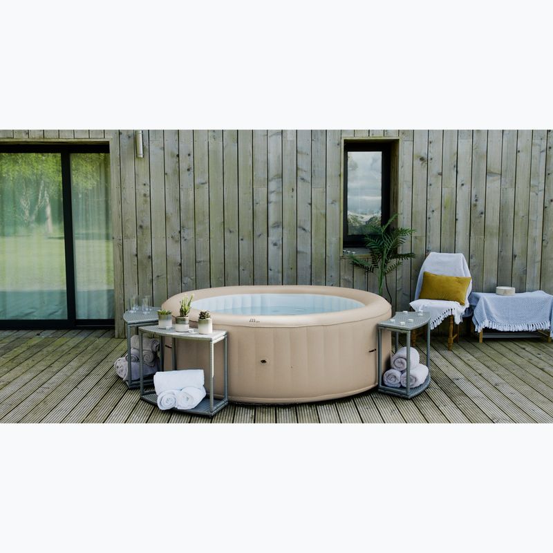 Pool mit Hydromassage 8-Personen MSpa Urban Bristol Max mocha 26
