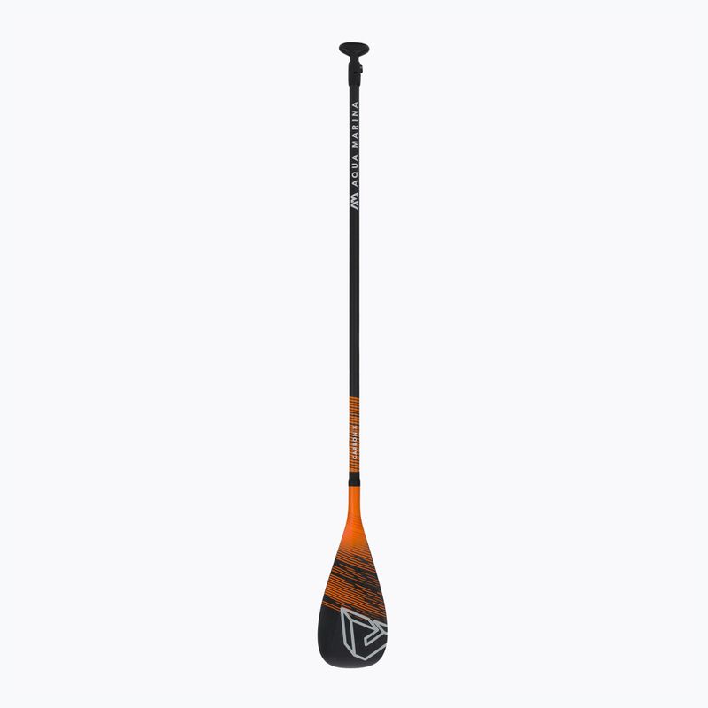 Aqua Marina CARBON X 3-teiliges SUP-Paddel schwarz und orange B0303016