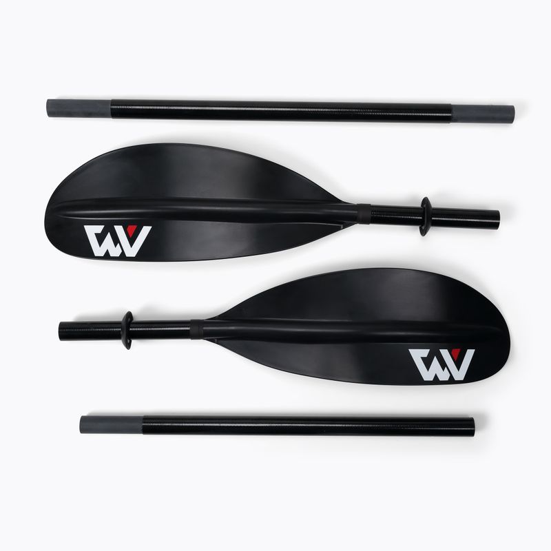 Aqua Marina 4-teiliges Kajakpaddel KP-2 schwarz B0303017 4