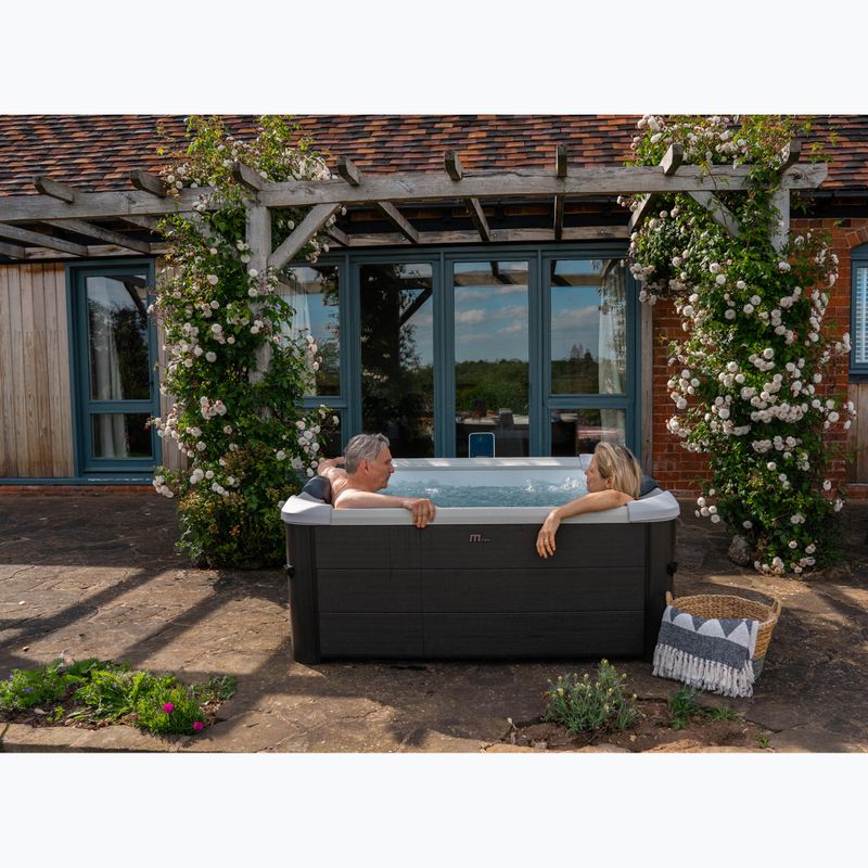 Pool mit Hydromassage 6-Personen MSpa Frame Oslo cool grey 21