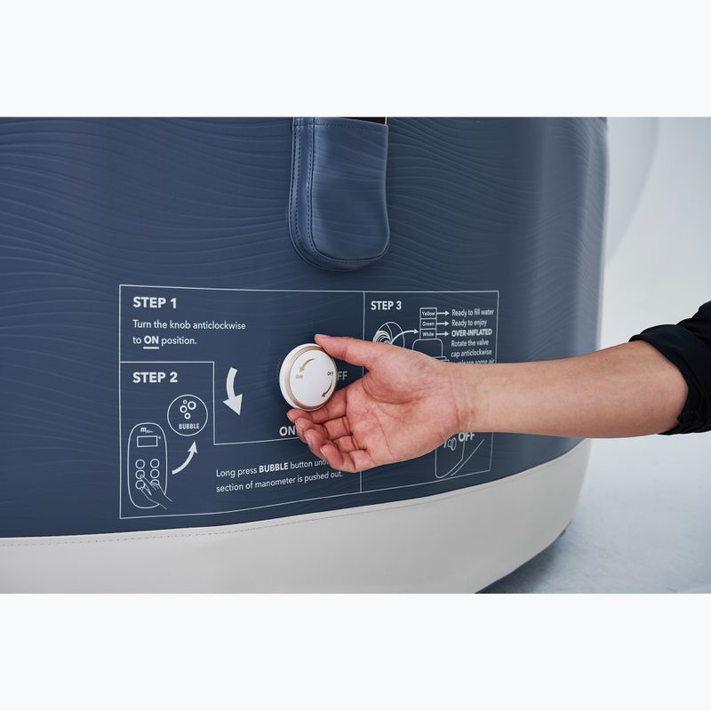 Pool mit Hydromassage 6-Personen MSpa Premium Vento Vanille 5