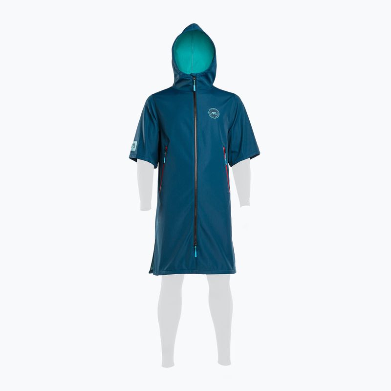 Aqua Marina Wasserabweisender Thermo-Poncho navy blau B0303949 2