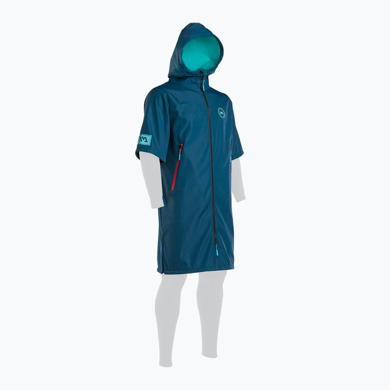 Aqua Marina Wasserabweisender Thermo-Poncho navy blau B0303949 4