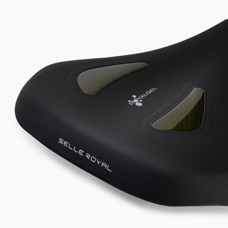 Herren Gel Fahrradsattel Selle Royal Lookin Basic Moderate 60st. schwarz A237HR0A08014 5