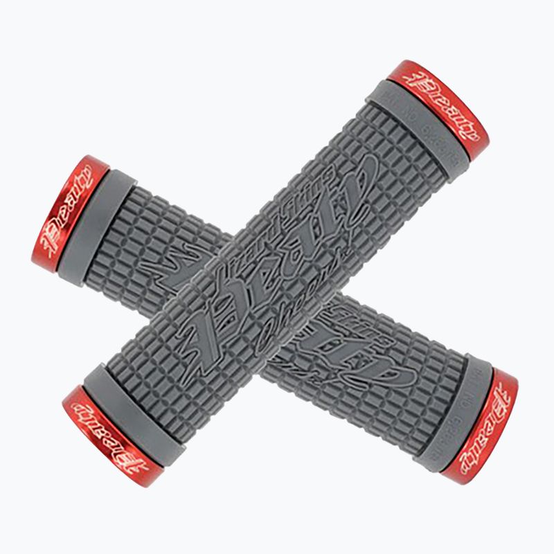 Lenkergriffe Lizard Skins Dual-Clamp Peaty graphite
