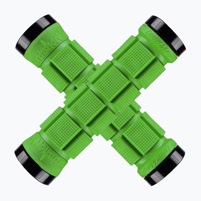 Lenkergriffe Lizard Skins Dual-Clamp Northshore lime green