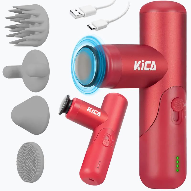 Vibrationsmassagegerät KiCA Mini 3 red 4