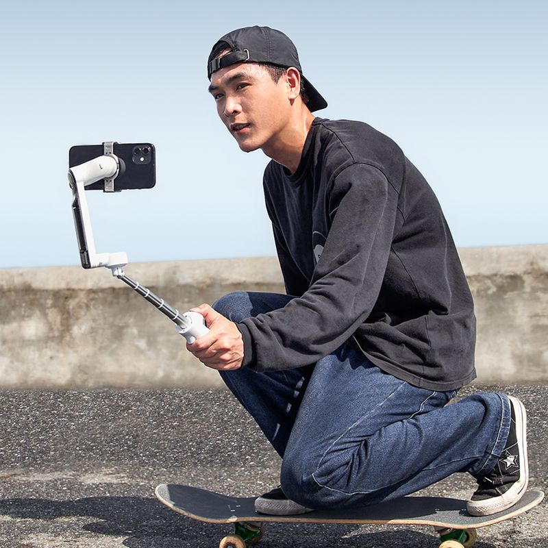 Insta360 Flow Standalone grau 3-Achsen Smartphone Stabilisator CINSABBA/FLOW04 8