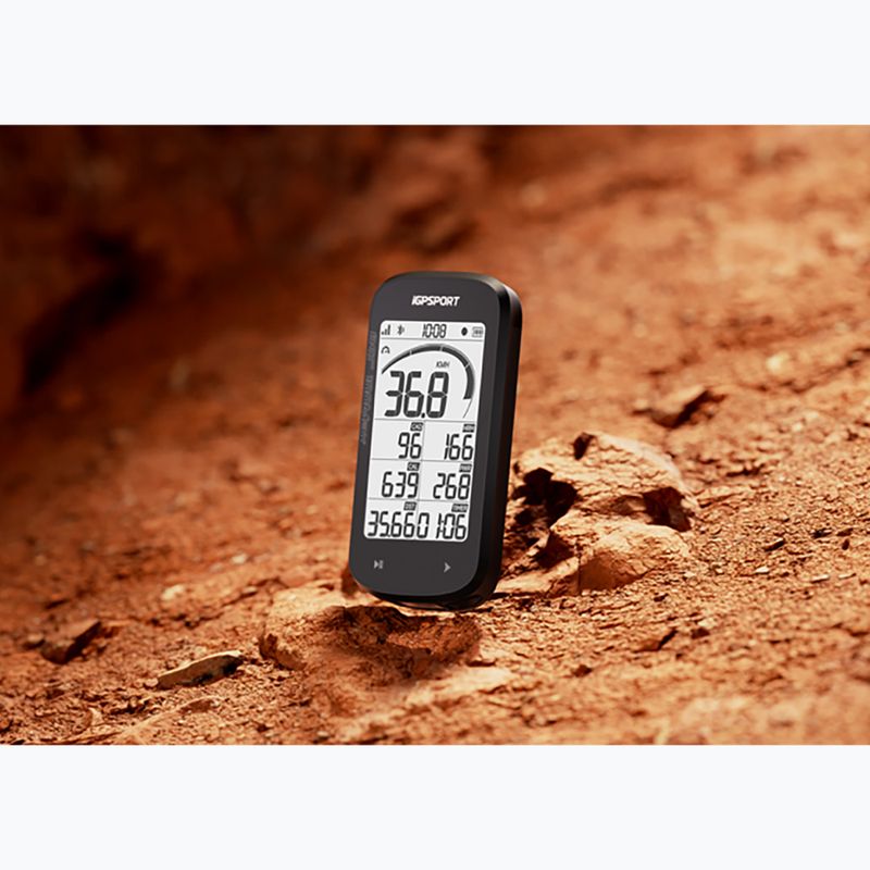 Fahrradtacho iGPSport GPS BSC100 Max black 4