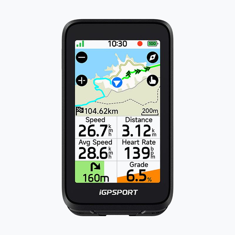 Fahrradnavigation iGPSPORT BiNavi Air black