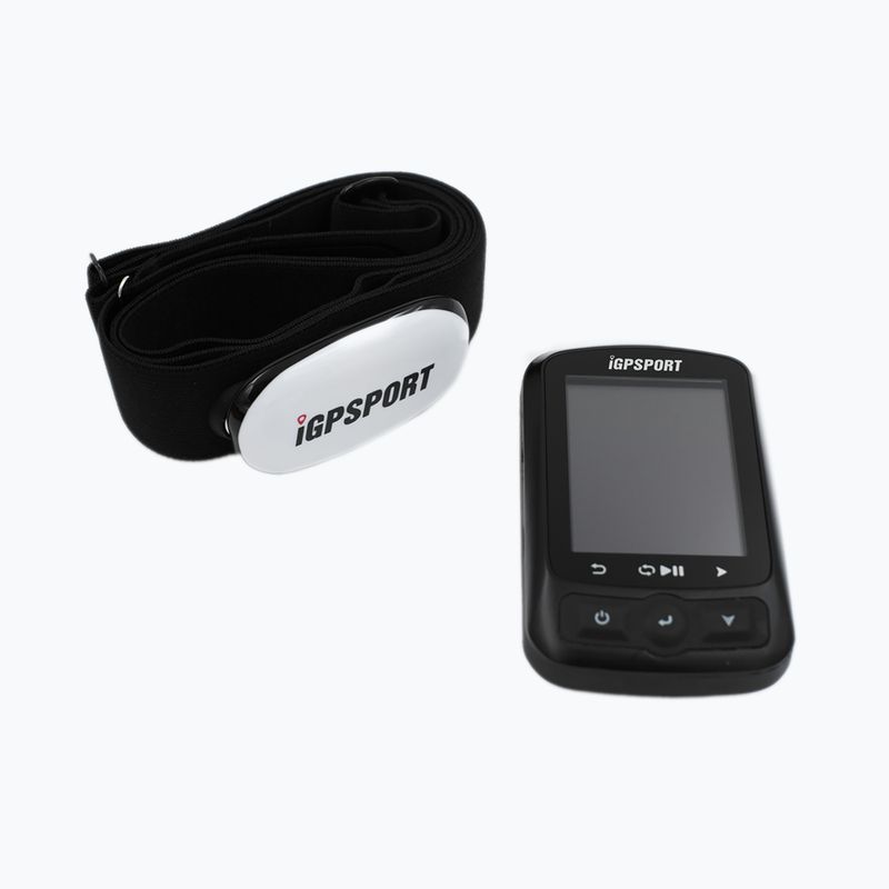 iGPSPORT HR40 Herzfrequenzmessgerät schwarz/weiß 17682 3