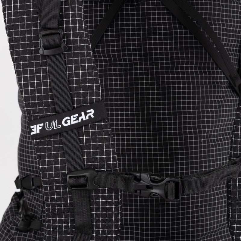 Wanderrucksack 3F UL Qidian Pro 46+10L Black 8
