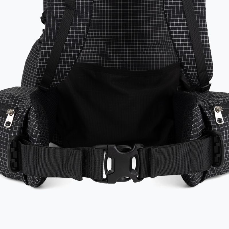 Wanderrucksack 3F UL Qidian Pro 46+10L Black 10