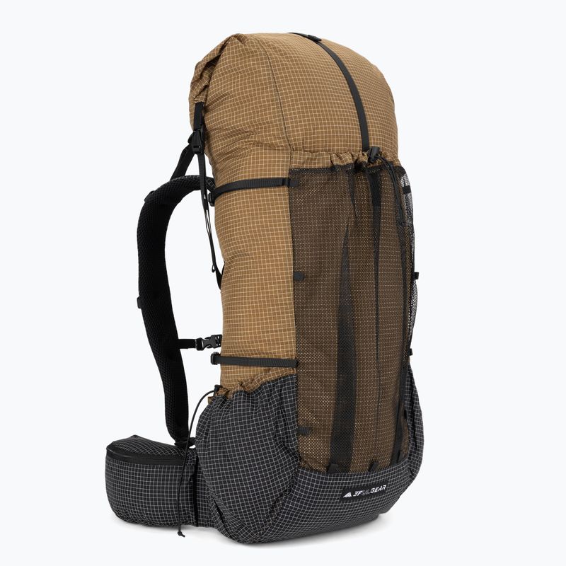 Wanderrucksack 3F UL Qidian Pro 46+10L Brown 2