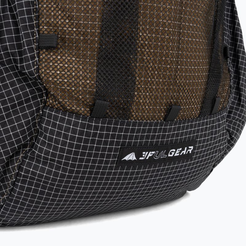 Wanderrucksack 3F UL Qidian Pro 46+10L Brown 5