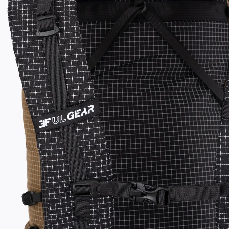 Wanderrucksack 3F UL Qidian Pro 46+10L Brown 8