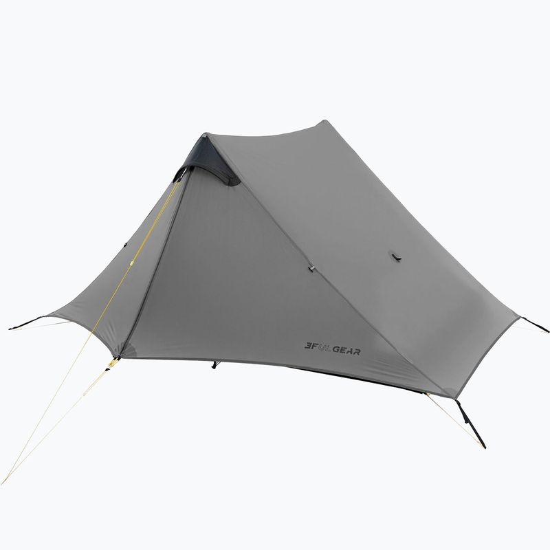 Trekkingzelt für 2 Personen 3F UL GEAR Lanshan 2P 15D Silikon grau