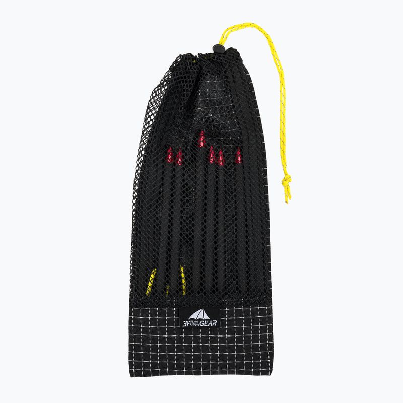 Zeltnägel 3F UL Carbon Short Black 6