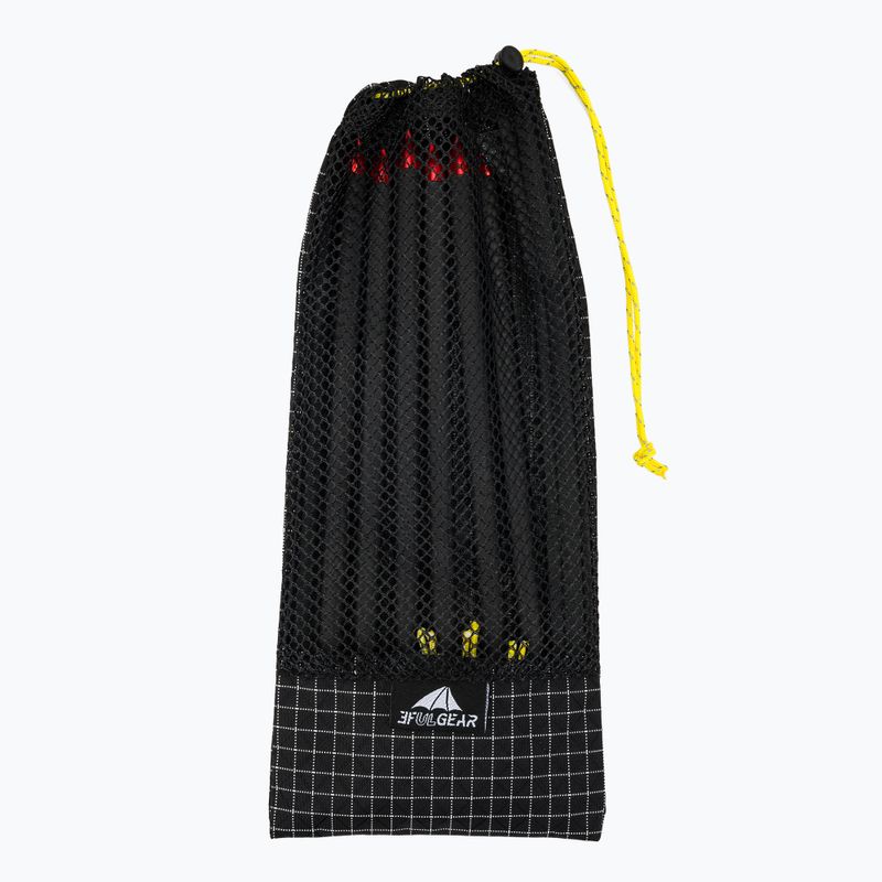 Zeltnägel 3F UL Carbon Long Black 6