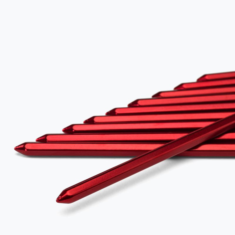 Zeltnägel 3F UL Hex Alu Red 3